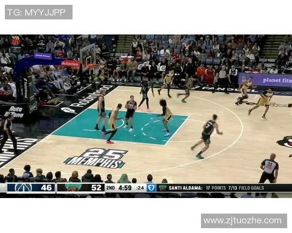 半场结束奇才VS灰熊 比分53-68灰熊领先